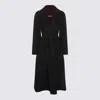 'S MAX MARA BLACK ELISA WOOL COAT