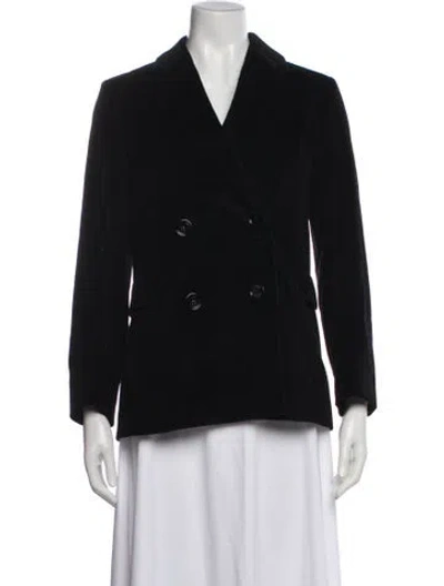 Pre-owned S Max Mara Blazer In Black