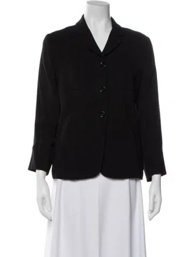 Pre-owned S Max Mara Blazer In Black