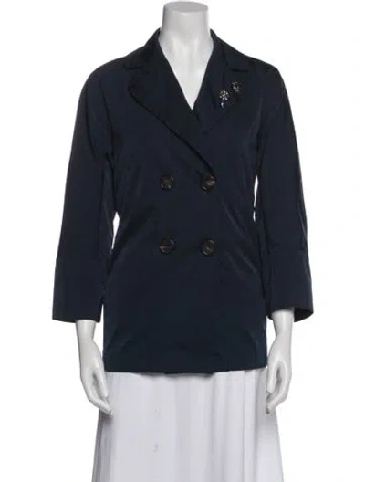 Pre-owned 's Max Mara Blazer In Blue