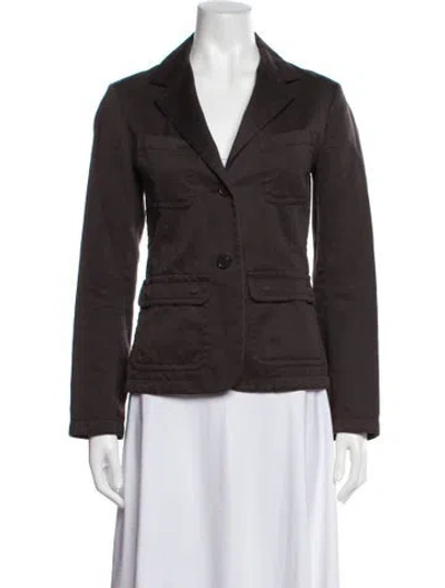 Pre-owned S Max Mara Blazer In Brown