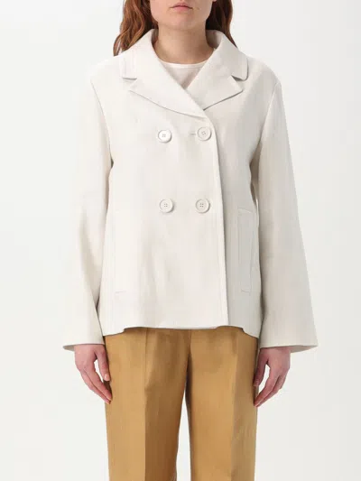 S MAX MARA JACKET 'S MAX MARA WOMAN COLOR BEIGE,G73974022