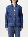 S Max Mara Giulietta Denim Jacket In Royal Blue