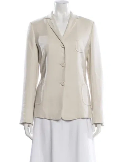 Pre-owned S Max Mara Blazer In Neutrals