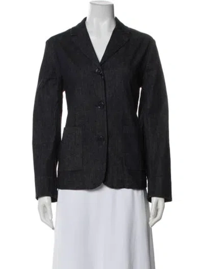 Pre-owned S Max Mara Blazer W/ Tags In Blue