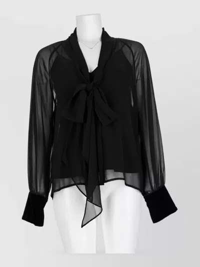 S Max Mara Blouse In Black