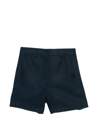 's Max Mara 프런트 지퍼 쇼츠 In Blue