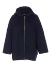 S Max Mara 레일라 코트 In Blue