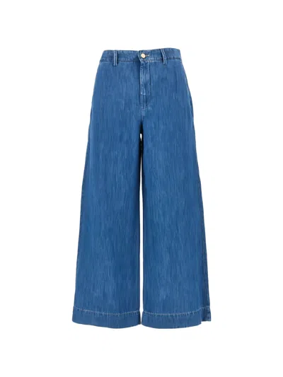 S Max Mara 와이드 진 In Blue