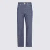 'S MAX MARA BLUE COTTON POLLY JEANS