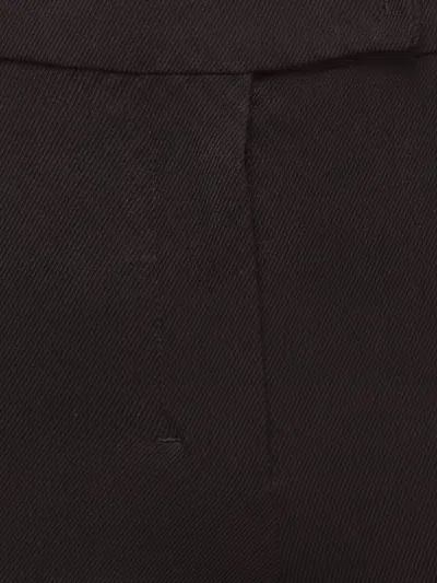 Pre-owned 's Max Mara Boot-cut Tailored Trousers In Black