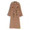 S Max Mara Brown Coats In Brown
