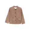 's Max Mara Buttoned Jacket In Brown