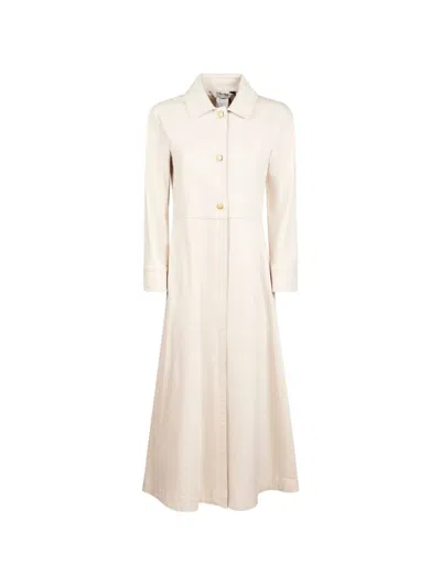 's Max Mara Buttoned Shirt Dress In Neutral