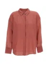 S Max Mara Button-up Shirt In Brown