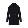 's Max Mara Caban Double-breasted Wool Pea Coat