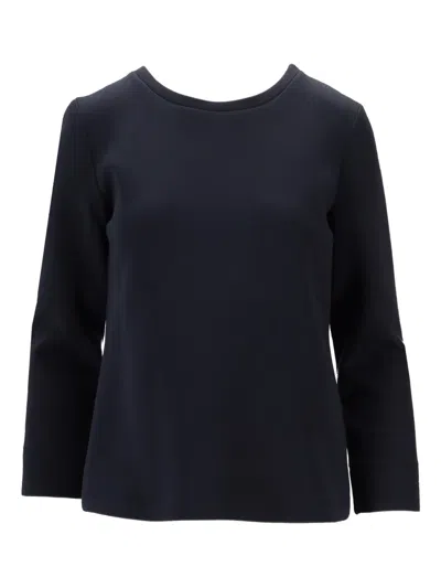 's Max Mara Cabiria Long-sleeve T-shirt In Blue