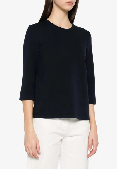 's Max Mara Cambra Crewneck T-shirt In Ultramarine