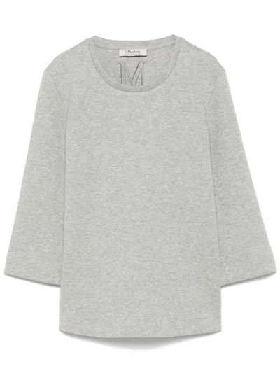 S Max Mara Cambra T-shirt In Grey