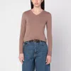 's Max Mara Camel-coloured Wool Sweater In Gray