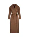 'S MAX MARA CAMEL POLDO LONG COAT