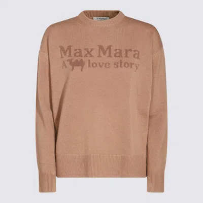 S MAX MARA CAMEL VERONICA KNITWEAR