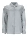 S Max Mara Camicia Abbraccio In Blue