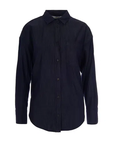 S Max Mara Camicia Denim Nora In Multi