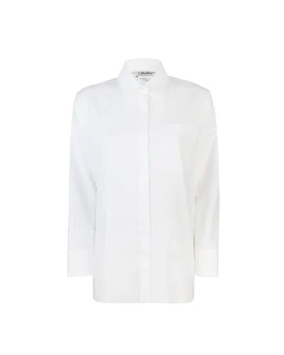 's Max Mara Camicia Gerona Bianca In White
