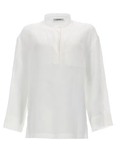 S MAX MARA S MAX MARA CAMICIA IN PURO LINO