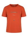 S Max Mara Logo-print T-shirt In Orange