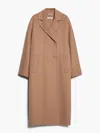 S Max Mara Capi Double Breasted Oversize Coat In Beige