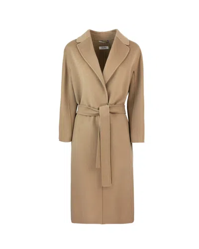 'S MAX MARA ESTURIA MIDI COAT IN CAMEL WOOL