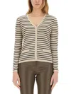 S Max Mara Kenya Cardigan In Beige