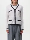 S Max Mara Cardigan ' Woman Color Ecru In Multicolor
