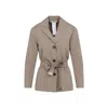 S Max Mara Carla Popeline Shirt Jacket In Neutral