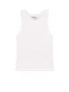 S Max Mara Carolina Cotton Blend Top In White