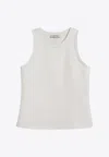 S Max Mara Erbert Tank Top In Ecru