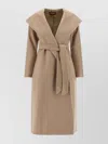 S Max Mara Cashmere Single-breasted Coat In Neutral