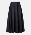 's Max Mara Denim Midi Skirt