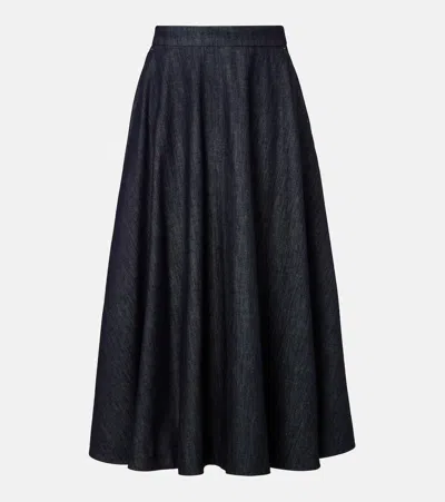 's Max Mara Cecile Denim Midi Skirt