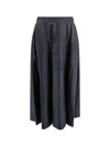 's Max Mara Cecile Denim Skirt In Blue