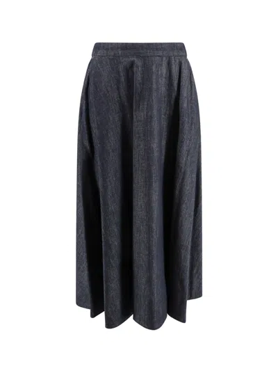 'S MAX MARA CECILE DENIM SKIRT