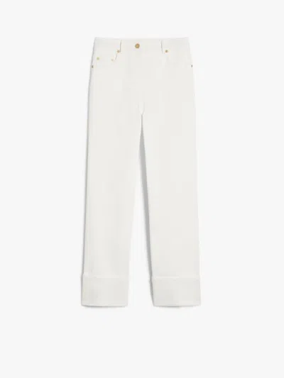 's Max Mara S Max Mara Cervia White Vuelta Camal Pants