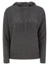 's Max Mara Charcoal Wool Blend Gorizia Sweatshirt
