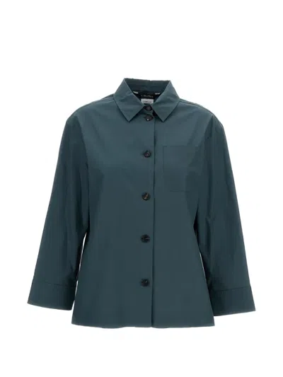 's Max Mara Chest-pocket Shirt In Blue