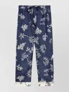 's Max Mara Cinzia Drawstring Waist Wide Leg Trousers