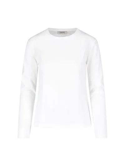 S Max Mara Classic T-shirt In White