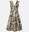 S Max Mara Clea Floral Midi Dress