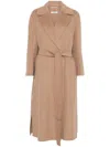 S Max Mara Women's Wool Coat In Beige